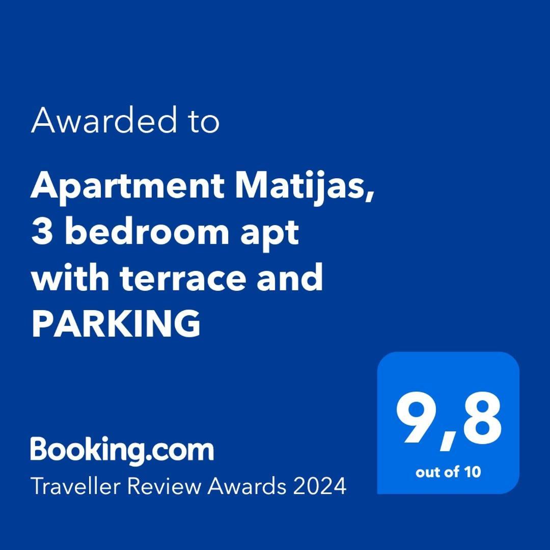 Apartment Matijas, 3 Bedroom Apt With Terrace And Parking Сплит Экстерьер фото